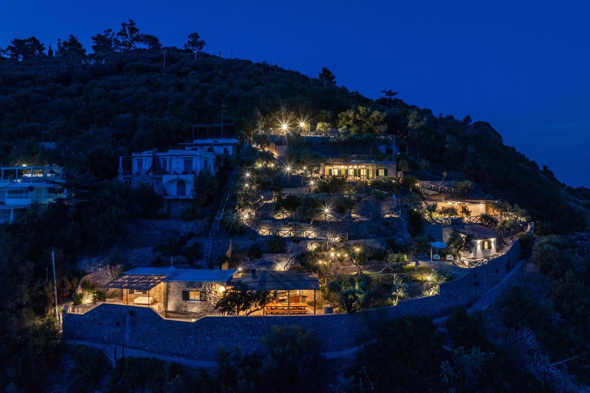 Villa Neranite Nerano Bay Views Pool & Jacuzzi Exterior photo