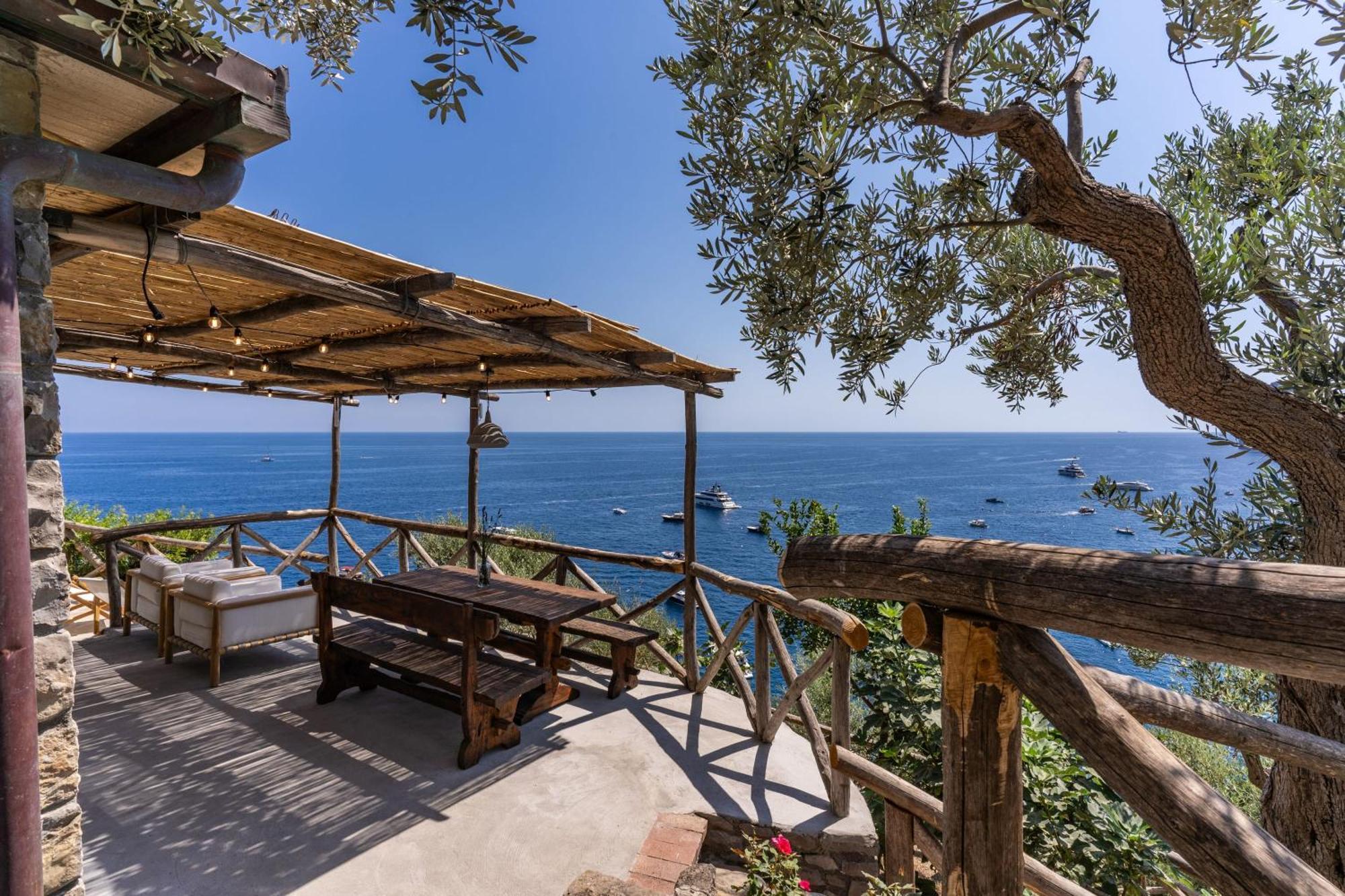 Villa Neranite Nerano Bay Views Pool & Jacuzzi Exterior photo