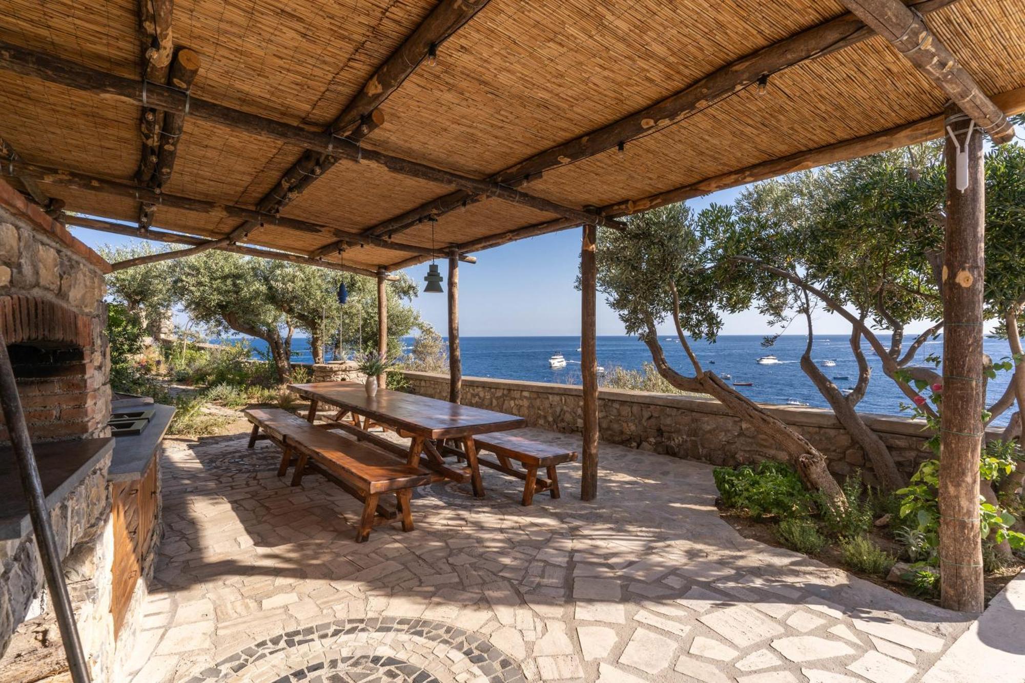 Villa Neranite Nerano Bay Views Pool & Jacuzzi Exterior photo