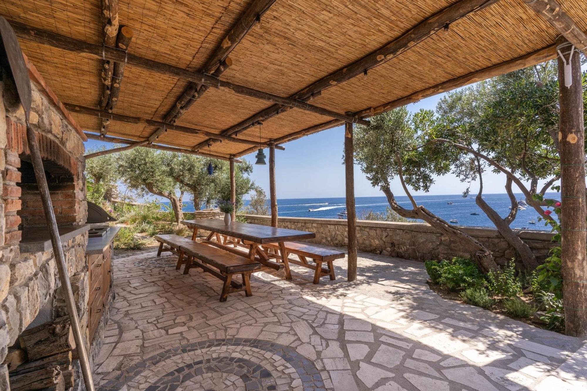 Villa Neranite Nerano Bay Views Pool & Jacuzzi Exterior photo