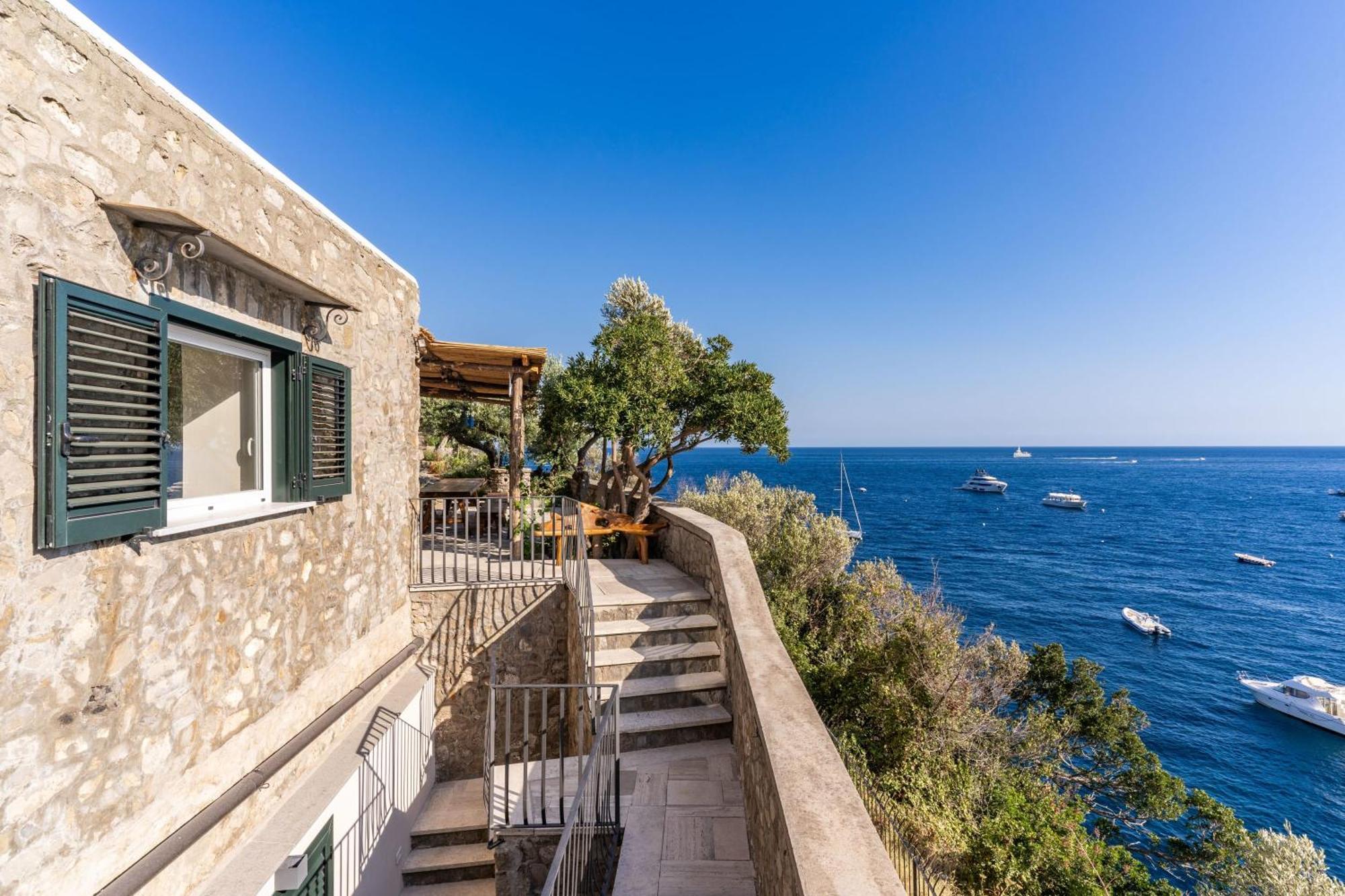 Villa Neranite Nerano Bay Views Pool & Jacuzzi Exterior photo