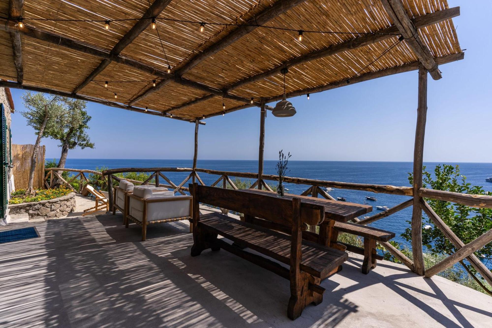 Villa Neranite Nerano Bay Views Pool & Jacuzzi Exterior photo